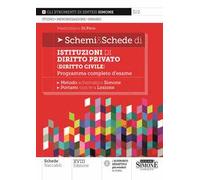 Schemi & schede di istituzioni di diritto privato (diritto civile). Programma completo d'esame