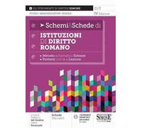 Schemi & schede di istituzioni di diritto romano. Metodo schematico Simone