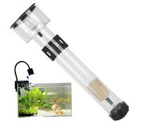 Schemmer proteico con valvola dell'aria, skimmer di acquario in plastica Olio di olio rimozione del serbatoio del pesce separatore per l'allevamento di pesci