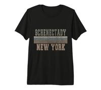 Schenectady retrò New York Maglietta Premium