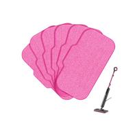 Schenley Confezione da 6 Panni in Microfibra per Scopa a Vapore, Lavabili e riutilizzabili, Accessori compatibili con Scopa a Vapore schenley SLFCSM051