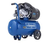 COMPRESSORE ARIA 50 LT LUBRIFICATO PORTATILE BICILINDRICO A V SCHEPPACH HC53DC
