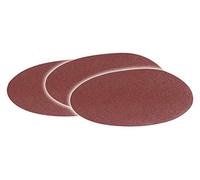 Scheppach 7903301701 accessori per levigatrice/set di carta Velcro, adatto per la band di e levigatrice bts700, grana 80/120/180, diametro 125 mm