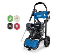 Scheppach Idropulitrice ad alta pressione termica HCP5000 - 4,3 KW - Motore a benzina 4 tempi 5,9 CV - Pressione 241 Bar - Portata 570 l/h - Avviatore a cavo - Accessori inclusi
