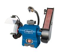 Scheppach Kombinationsschleifer BGS700 (250 W, Schleifscheibe- Ø 150mm, Schleifbandlänge 686mm -breite 50mm, Bandgeschwindigkeit 15m/s)