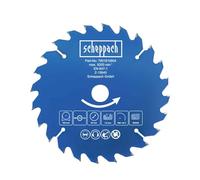 Scheppach Lama per sega circolare Ø 165 x 20 x 1 x 1,6 mm | Z 24 | Lama per sega circolare manuale | per Scheppach C-HCS165-X + BC-HCS165-X