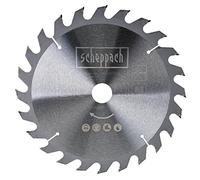 Scheppach - Lama per sega circolare, diametro 254 x 30 x 2,8 mm, in metallo duro con 24 denti, adatta per sega circolare Scheppach HS110 - HS105 - HS111 - HM100T, lama di ricambio