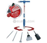 Multiutensile pneumatico Scheppach Aero2 Spade 5 in 1 6,3 bar