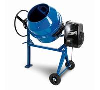 Scheppach Miscelatore per calcestruzzo MIX125, potenza 550 W, tensione 230 V, capacità 125 l