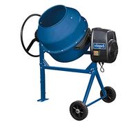 Scheppach Miscelatore per calcestruzzo MIX180 (650 W, capacità 180 l, velocità 29,5 min-1, durevole e robusto, ruote dentate in ghisa)