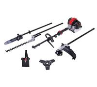 Scheppach PMT520 - Attrezzo multiuso 4 in 1, motore a 2 tempi, 52 cm3-1,9