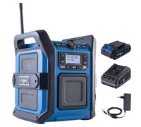 Scheppach Radio de Cantier C-DAB30-x - Set S - 1 batteria 2Ah + caricatore