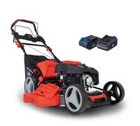 Rasaerba a scoppio semovente avviamento elettrico 225cc 53cm Scheppach ms225-53e