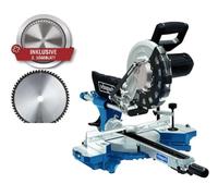 SCHEPPACH SCHE0183 - Sega a linguetta radiale HM254 SCHEPPACH-220-240 V, 50 Hz, 2000 W-255 mm-5901216901