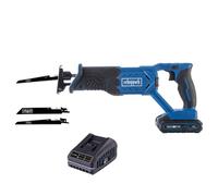 Scheppach Sega a sciabola senza fili BC-RS220-X - SET S - Serie 20V IXES - Lunghezza corsa 22 mm - Lunghezza lama 150 mm - 3000 rpm - 1 batteria 2Ah + caricatore incluso