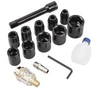 SCHEPPACH Set avvitatori pneumatici 1/2 - 32 Nm - 7.000 giri/min (10 bussole, prolunga, lubrificante e bottiglia dolio)