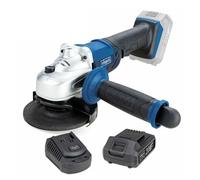SCHEPPACH - Smerigliatrice angolare senza fili, 115 mm, 20 V (1 batteria da 2,0 Ah + caricabatterie) CAG115-20ProS