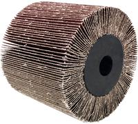 Scheppach SPAZZOLA A RULLO ABRASIVA A LAMELLE PER SATINATRICE E SPAZZOLATRICI Ø125x100 mm