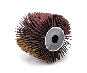 Scheppach Spazzola a strisce abrasive per rasatura MRS1300 levigatrice da ristrutturazione, larghezza 100 mm, 120 mm, rullo abrasivo adatto per levigare legno, anche con superficie irregolare