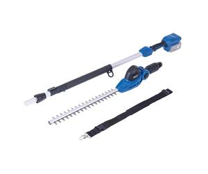 Scheppach Tagliasiepi Telescopico a Batteria C-PHS410-X | Lunghezza di Taglio 410mm | Spessore del Ramo 16mm | Portata Totale 2,6m | 11 Diversi Angoli | Serie 20V-IXES | 10 Anni di Garanzia | Senza