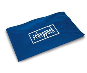 Scheppach Telo di copertura blu | 1050 x 1200 x 1100 mm | Telo impermeabile & resistente ai raggi UV30 | Custodia protettiva per seghe circolari a bilanciere, spaccalegna, barbecue e attrezzi da