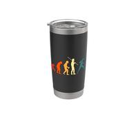 Scherma Evoluzione Retro Scherma Sport Spadaccino Duello Scherma Bicchiere termico in acciaio inox doppia parete