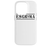 Scherma Gioco Fencer Fencing-sportiva Spain-Esgrima Scherma Custodia per iPhone 14 Pro