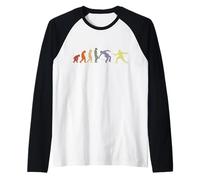 Scherma Gioco Scherma Evoluzione Sportiva Fencing Scherma Maglia con Maniche Raglan