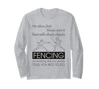 Scherma Spada Epee Foil Sabre Scherma Scherma Divertente Recinzione Maglia a Manica