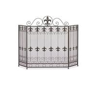 Schermata del camino Schermo del camino nero americano, barriera per la barriera del fuoco della casa cornice per camino incorporato, copertina di guardia scintillante per scintilla dello schermo