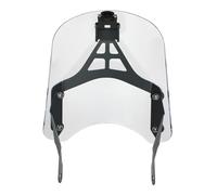Schermata del della protezione del parabrezza del parabrezza motociclistico con staffa di navigazione a montaggio compatibile con V7 750 II III Modelli 2008-2020(2 Type 3 Clear)