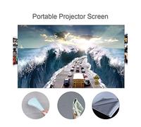 Schermata del proiettore Anti-Light Riflettente Tessuto Proiezione Tenda for home theater Teatro en casa escolar(133 inch)