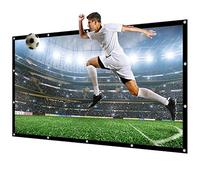 Schermata del proiettore Portatile Pantalla Prayector 60 100 120 pollici 16: 9, schermo di film per viaggi home theater(72 inch)