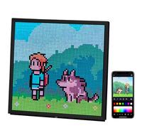 Schermata di Visualizzazione Artistica Pixel a Led, Display Artistico Pixel Programmabile 64*64, Controllo Delle App, Schema di Animazione e Testo Programmabile, Interazione Audio e Leggera, per la De