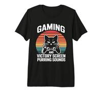 Schermata di Vittoria di papà Gatto da Gioco e Suoni delle fusa Maglietta Premium
