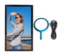 Schermata Selfie Telefono, 2,4 G, 5,8 G Schermo Selfie Display Wireless per Telefono Android, Fotocamera Posteriore Magnetica con Regolazione luminosità, Ruotare a 180 ° Specchio