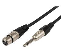 Schermato 6.3mm Mono Jack Spina A 3 Perno XLR Presa Microfono Piombo, 12m