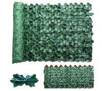 Schermatura Per La Privacy Esterna - Pannello Di Recinzione Per Siepe Artificiale Realistica, Copertura Decorativa Per Vegetazione Da 19x118 Pollici, Barriera Per La Privacy Durevole | Cortile Con Bal