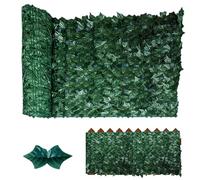 Schermatura Per La Privacy Esterna - Pannello Di Recinzione Per Siepe Artificiale Realistica, Copertura Decorativa Per Vegetazione Da 19x118 Pollici, Barriera Per La Privacy Durevole | Cortile Con Bal