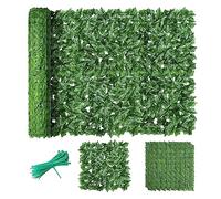 Schermature per recinzioni da giardino, Siepe di edera artificiale for la privacy for giardino esterno, balcone, multicolore, dimensioni multiple(G,2x5m)