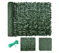Schermature per recinzioni da giardino, Siepe di edera artificiale for la privacy for giardino esterno, balcone, multicolore, dimensioni multiple(C,2x9m)