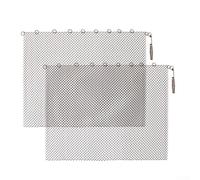 Schermi a rete resistenti alla ruggine, 2 catene parascintille per sicurezza e stile nella tua casa (61 x 55,9 cm)