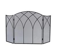 Schermi decorativi Posiziona griglia Lo schermo del posto utilizza una superficie di piastra arcuata a 3 pieghe e una semplice copertura di protezione in garza di ferro per il posto Schermo posto Gua