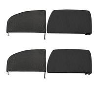 Schermi Finestra Traspiranti - Parasole Laterali Auto | Rete Parasole Finestrini, Tende Oscuranti Posteriori Per Bloccare UV, Anti-Zanzara, Protezione Calore Per Bebè, Bambini & Animali