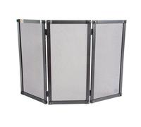 SCHERMI PARASCINTILLE 3 ANTE RIBATTINO IN FERRO BATUTTO CM.76X2,5X50