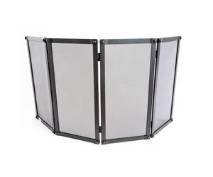 SCHERMI PARASCINTILLE 4 ANTE RIBATTINO IN FERRO BATUTTO CM.101,5X2,5X50