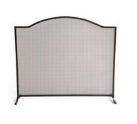 SCHERMI PARASCINTILLE A ONDA TRENTO IN FERRO BATTUTO CM. 60X15X51