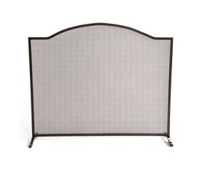 SCHERMI PARASCINTILLE A ONDA TRENTO IN FERRO BATTUTO CM. 60X15X51