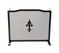 SCHERMI PARASCINTILLE CON POMOLI IN FERRO BATTUTO CM.60X18X44