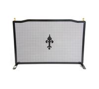 SCHERMI PARASCINTILLE CON POMOLI IN FERRO BATTUTO CM.70X18X48